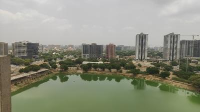 Living Room Image of 2000 Sq.ft 3 BHK Penthouse for rent in Raison Casa Elite, Chharodi Ahmedabad for Rs. 45000