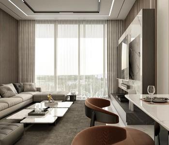 Hall Image of 672 Sq.ft 1 BHK Apartment / Flat for sale in Mangeshi Woods, Kalyan West Kalyan for Rs. 7300000