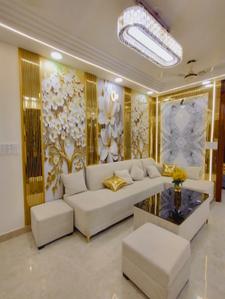 Hall Image of 850 Sq.ft 3 BHK Builder Floor for sale in Dwarka Mor New Delhi for Rs. 4490000