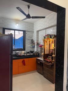 Kitchen Image of 980 Sq.ft 2 BHK Apartment / Flat for sale in Om Shri Complex, Bhiwandi Thane for Rs. 4500000