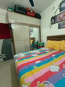 Bedroom Image of 650 Sq.ft 1 BHK Apartment / Flat for sale in Ghansoli Navi Mumbai for Rs. 8000000