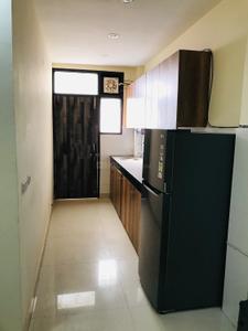 Kitchen Image of 900 Sq.ft 1 BHK Builder Floor for rent in DLF Independent Floors, DLF Phase 3 Gurgaon for Rs. 25000