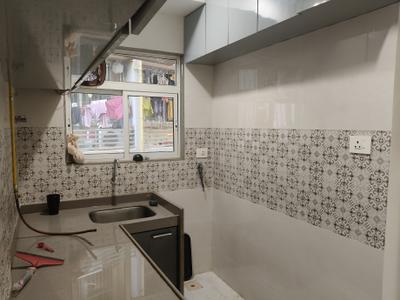 Kitchen Image of 309 Sq.ft 1 BHK Apartment / Flat for rent in HS Samarpan, Ghatkopar East Mumbai for Rs. 35000
