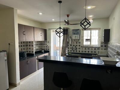 Kitchen Image of 1950 Sq.ft 3 BHK Apartment / Flat for rent in Shamshabad Hyderabad for Rs. 35000