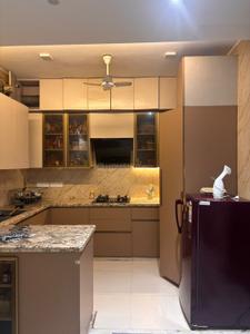 Kitchen Image of 2300 Sq.ft 3 BHK Builder Floor for rent in Navjeevan Vihar New Delhi for Rs. 225000