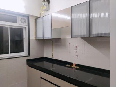 Kitchen Image of 480 Sq.ft 1 BHK Apartment / Flat for sale in Keystone Rustomjee Cleon, Bandra East Mumbai for Rs. 26000000
