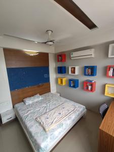 Bedroom Image of 1050 Sq.ft 2 BHK Apartment / Flat for rent in Avirat Silver Casa, Ghatlodiya Ahmedabad for Rs. 30000