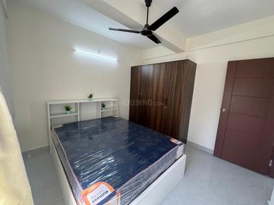 Bedroom Image of 650 Sq.ft 1 BHK Apartment / Flat for rent in Indira Nagar Bengaluru for Rs. 45000