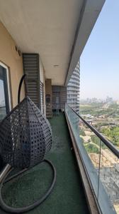 Balcony Image of 1380 Sq.ft 2 BHK Apartment / Flat for rent in Supertech Supernova, Sector 94 Noida for Rs. 67000
