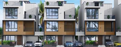 Image of 2187 Sq.ft 3 BHK Villa for sale in Navalur, Chennai for Rs. 24400000