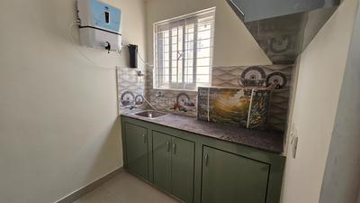 Kitchen Image of 999 Sq.ft 2 BHK Apartment / Flat for rent in Hitech City Hyderabad for Rs. 41000