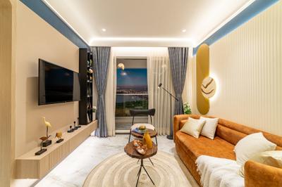 Hall Image of 624 Sq.ft 2 BHK Apartment / Flat for sale in Dosti Heron, Thane West Thane for Rs. 11300000