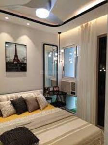 Bedroom Image of 684 Sq.ft 1 BHK Apartment / Flat for rent in Lodha Palava Premier, Dombivli East Thane for Rs. 13000
