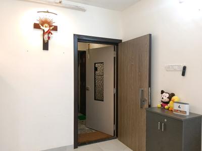 Living Room Image of 450 Sq.ft 1 BHK Apartment / Flat for rent in Kasarvadavali Thane for Rs. 24999