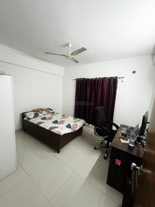 Bedroom Image of 1586 Sq.ft 3 BHK Apartment / Flat for rent in Praneeth Elite, Kollur Hyderabad for Rs. 38000