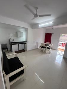 Hall Image of 592 Sq.ft 1 BHK Apartment / Flat for rent in Sancoale Goa for Rs. 20000