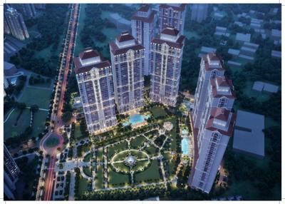 Image of 2250 Sq.ft 4 BHK Apartment / Flat for sale in Valencia Towers Phase 2, Gomti Nagar, Lucknow for Rs. 27312500