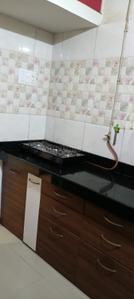 Kitchen Image of 662 Sq.ft 1 BHK Apartment / Flat for sale in Sahil Pride Residency Daffodil, Kasarvadavali Thane for Rs. 6750000