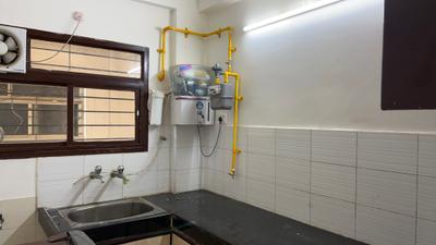 Kitchen Image of 700 Sq.ft 1 BHK Apartment / Flat for rent in Shekhar Planet, Vijay Nagar Indore for Rs. 20799