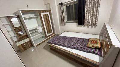 Bedroom Image of 800 Sq.ft 1 BHK Apartment / Flat for rent in Anandvalli Nashik for Rs. 18000