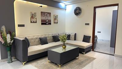 Living Room Image of 1850 Sq.ft 4 BHK Apartment / Flat for sale in JB Prime, Kanakpura Jaipur for Rs. 9800000