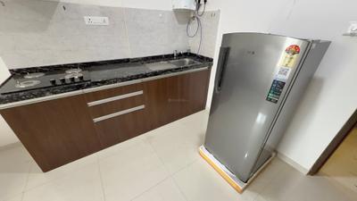 Kitchen Image of 320 Sq.ft 1 RK Apartment / Flat for rent in Gera World Of Joy S, Upper Kharadi Pune for Rs. 26000