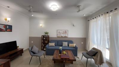 Living Room Image of 2021 Sq.ft 3 BHK Apartment / Flat for sale in The Antriksh Heights, Sector 84 Gurgaon for Rs. 17200000