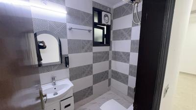 Bathroom Image of 500 Sq.ft 1 BHK Apartment / Flat for rent in Sangam Apartment, Chhattarpur New Delhi for Rs. 17000