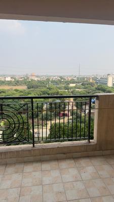 Balcony Image of 955 Sq.ft 2 BHK Apartment / Flat for rent in Gaurs Siddhartham, Siddharth Vihar Ghaziabad for Rs. 22000