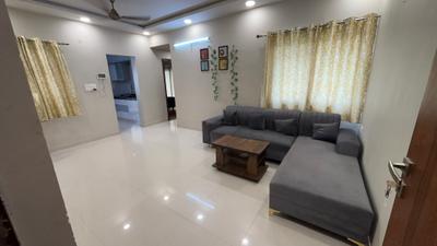 Living Room Image of 1145 Sq.ft 2 BHK Apartment / Flat for sale in Adani Elysium, Shantigram Ahmedabad for Rs. 7800000