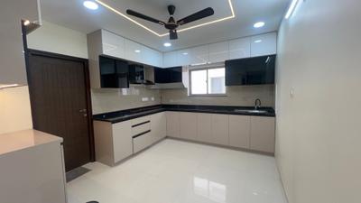 Kitchen Image of 1945 Sq.ft 3 BHK Apartment / Flat for rent in Frontline Seven, Kokapet Hyderabad for Rs. 65000