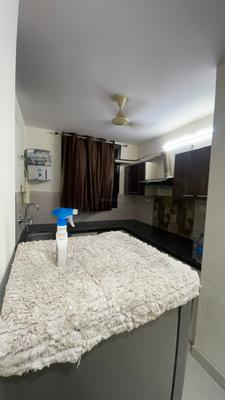 Kitchen Image of 1500 Sq.ft 3 BHK Apartment / Flat for rent in Malviya Nagar Jaipur for Rs. 28000
