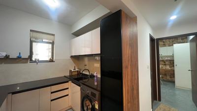 Kitchen Image of 556 Sq.ft 1 BHK Apartment / Flat for rent in Eroor Kochi for Rs. 33500
