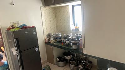 Kitchen Image of 950 Sq.ft 2 BHK Apartment / Flat for sale in Pimpri Pune for Rs. 7000000