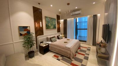 Bedroom Image of 1250 Sq.ft 3 BHK Apartment / Flat for sale in Ajmera Manhattan, Wadala East Mumbai for Rs. 46000000