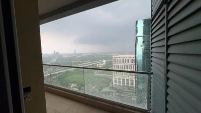 Balcony Image of 2105 Sq.ft 3 BHK Apartment / Flat for rent in Supertech Supernova, Sector 94 Noida for Rs. 72000