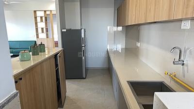 Kitchen Image of 2000 Sq.ft 3 BHK Penthouse for sale in Vishwanath Sarathya West, Shela Ahmedabad for Rs. 18500000