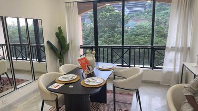 Living Room Image of 1740 Sq.ft 3 BHK Apartment / Flat for sale in Hiranandani Gardens Lake Castle, Powai Mumbai for Rs. 63000000