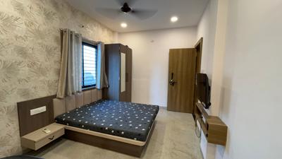 Bedroom Image of 300 Sq.ft 1 RK Apartment / Flat for rent in Mahalakshmi Nagar Indore for Rs. 13000
