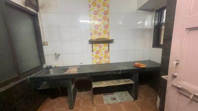 Kitchen Image of 635 Sq.ft 1.5 BHK Apartment / Flat for rent in Kalwa Thane for Rs. 19000