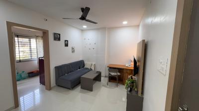 Living Room Image of 1500 Sq.ft 1 BHK Apartment / Flat for rent in Mahalakshmi Nagar Indore for Rs. 20000