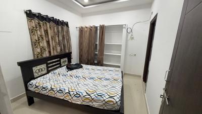 Bedroom Image of 950 Sq.ft 1 BHK Apartment / Flat for rent in Hafeezpet Hyderabad for Rs. 23000