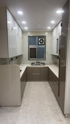 Kitchen Image of 900 Sq.ft 3 BHK Builder Floor for rent in Punjabi Bagh New Delhi for Rs. 35000