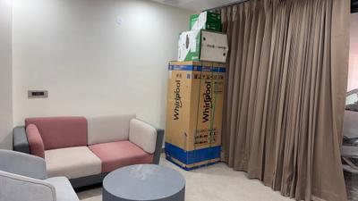 Living Room Image of 750 Sq.ft 1 BHK Builder Floor for rent in Sector 57 Gurgaon for Rs. 37000