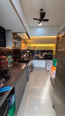 Kitchen Image of 700 Sq.ft 1 BHK Apartment / Flat for sale in Man Opus, Mira Road East Mira Bhayandar for Rs. 7500000