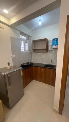 Kitchen Image of 610 Sq.ft 1 BHK Apartment / Flat for rent in BTM Layout Bengaluru for Rs. 25299