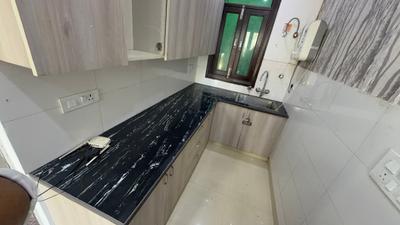 Kitchen Image of 550 Sq.ft 1 BHK Builder Floor for rent in Sector 19 Dwarka New Delhi for Rs. 20000