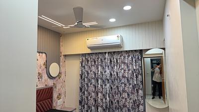 Bedroom Image of 1500 Sq.ft 3 BHK Apartment / Flat for rent in Adani Amogha, Shantigram Ahmedabad for Rs. 55000