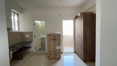 Kitchen Image of 250 Sq.ft 1 RK Independent House for rent in Hennur Bengaluru for Rs. 16000