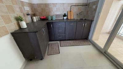 Kitchen Image of 990 Sq.ft 2 BHK Apartment / Flat for sale in Trident Embassy, Noida Extension Greater Noida for Rs. 8500000